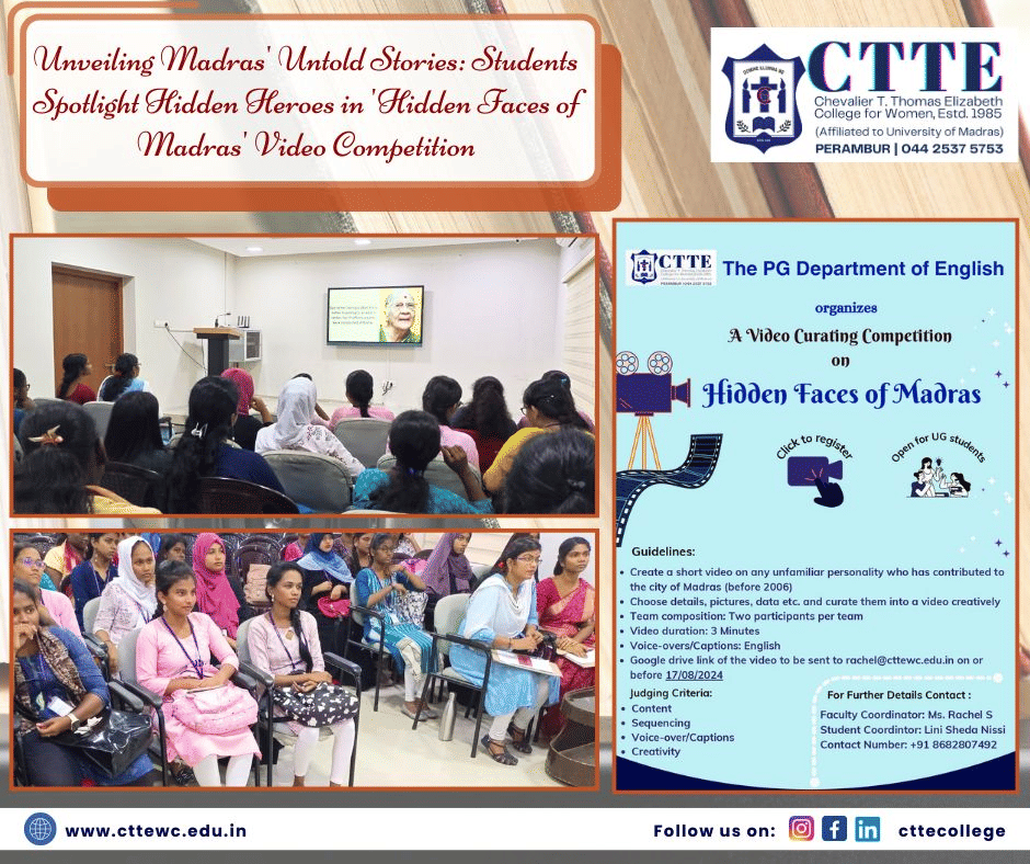 Chevalier T.Thomas Elizabeth College For Women Chennai College Events photo 10